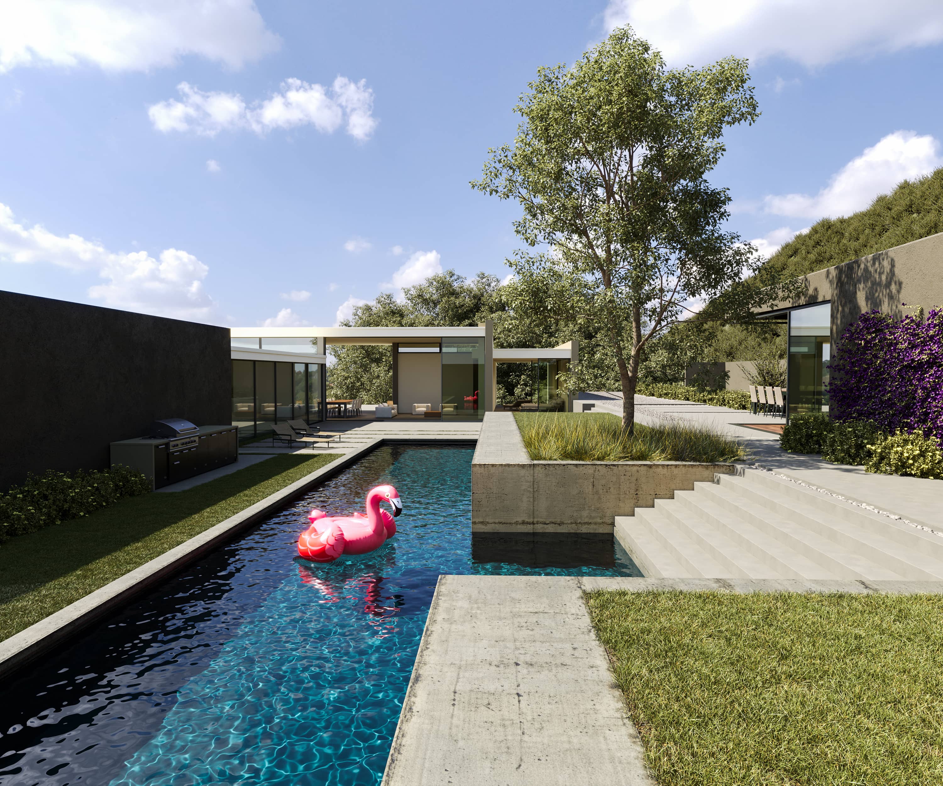 The Linear Retreat - Palm Springs, California