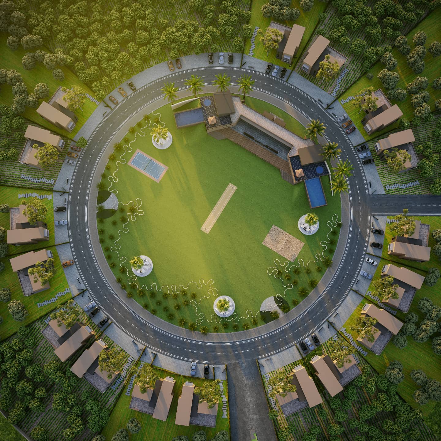 Palm Lagoons - Gujarat, India