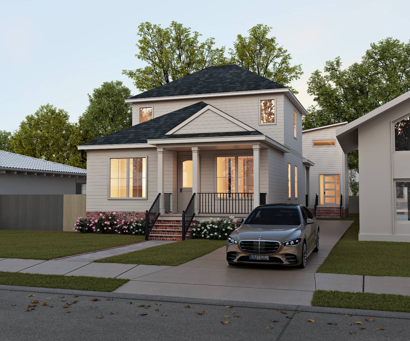 Modern Heritage Elevation - Texas, Houston