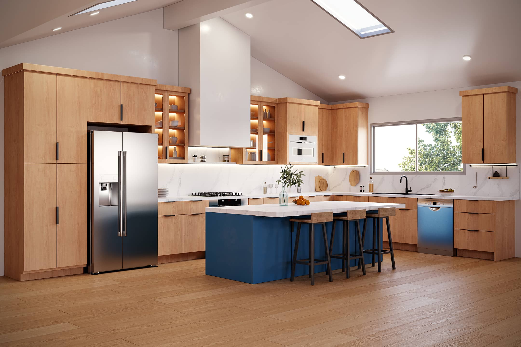 Azure Oak Kitchen - California, United States